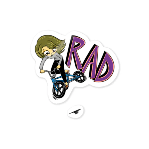 "RAD" 1 ステッカー