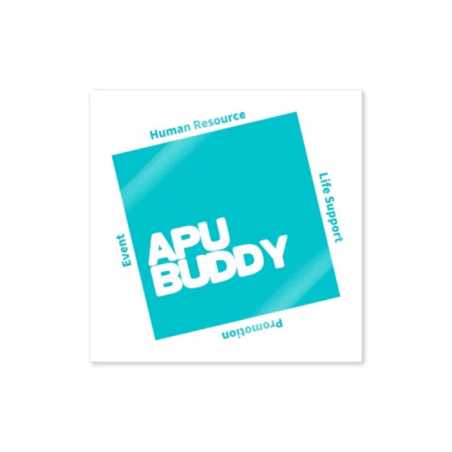 APU BUDDYロゴ#4 Sticker