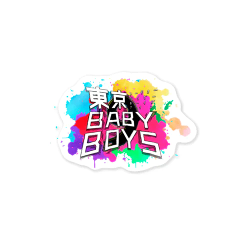 東京BB9 ロゴステッカー Sticker