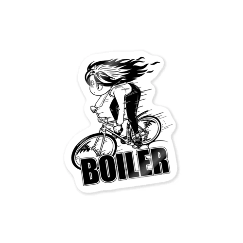 "BOILER" ステッカー