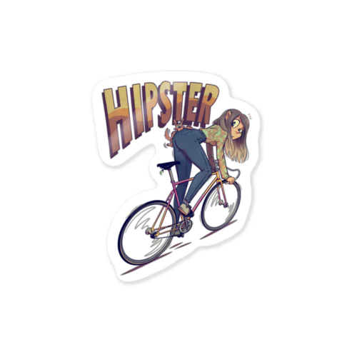 "HIPSTER" Sticker