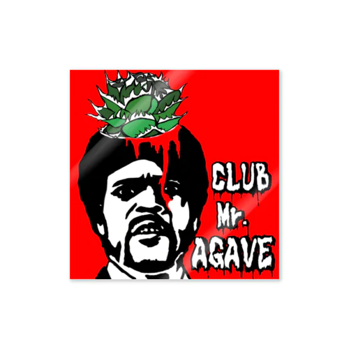 CLUB Mr. AGAVE Sticker