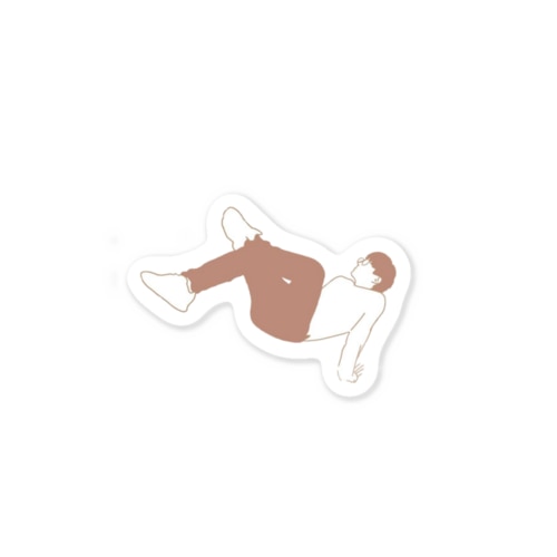 エモさんステッカー Sticker