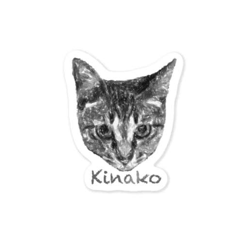 Kinako Face ステッカー
