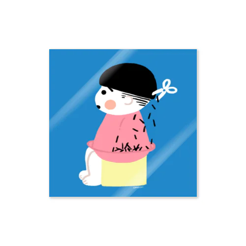 かりあげBOY Sticker