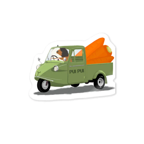 PUI PUI 急便 Sticker