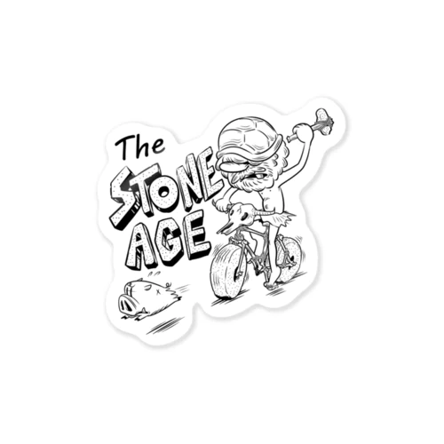 "The STONE AGE" #1 Sticker