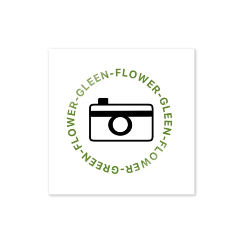 GLEEN-FLOWER Sticker