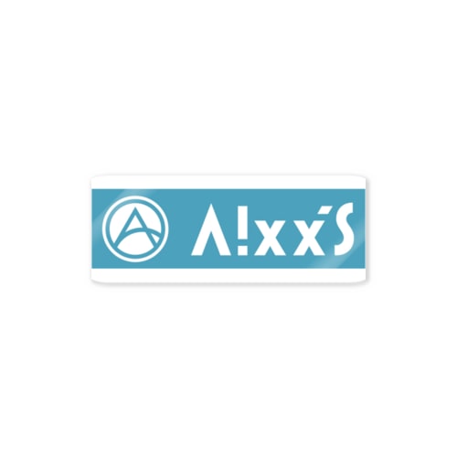 Aixx'sロゴアイテム Sticker