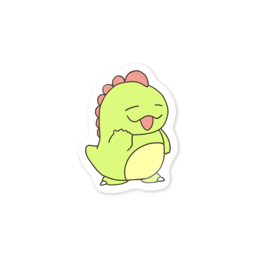 虫歯ポーズニヤちゃん Sticker