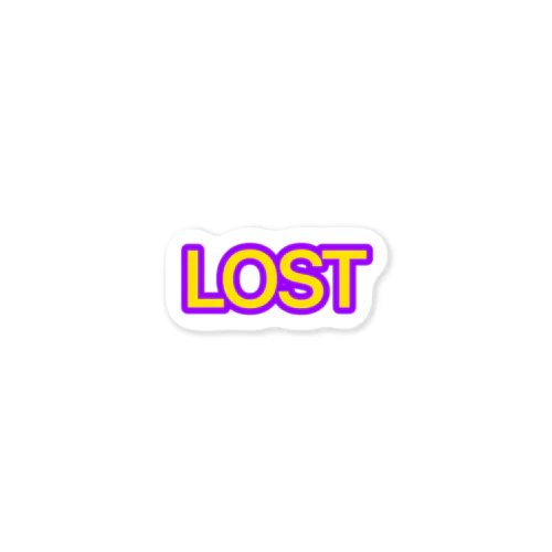 LOST ステッカー