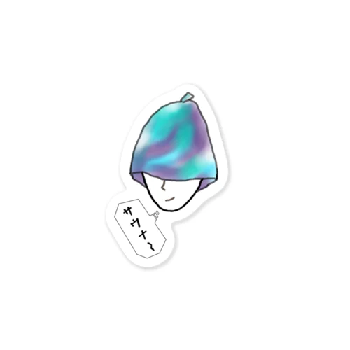 サウナでハッと Sticker