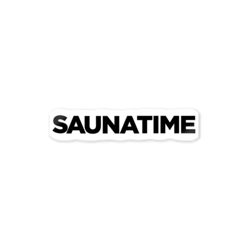 SAUNATIME　サウナ　Sauna　サウナタイム ステッカー