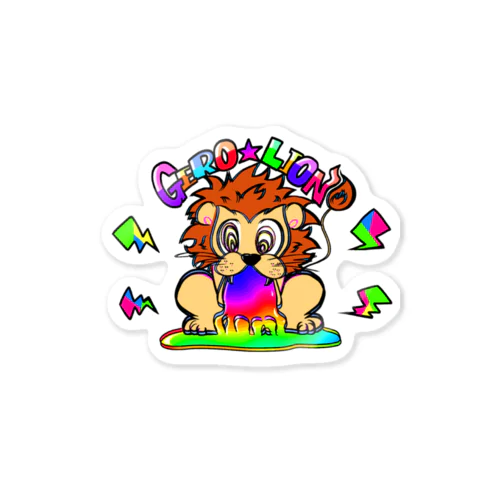 GERO☆LION Sticker