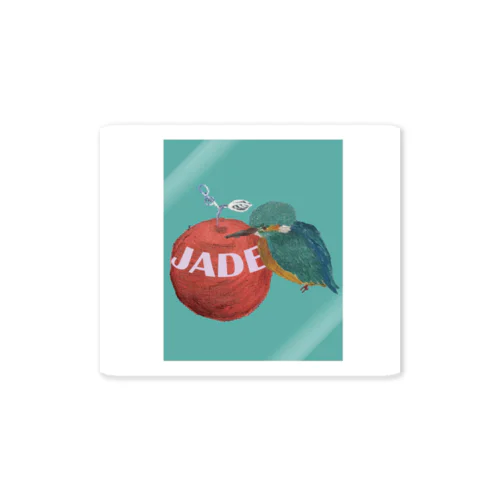 Jade narrow ver Sticker