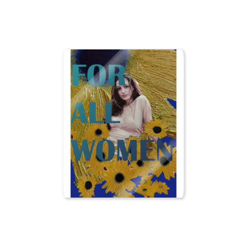 For all women3 Sticker