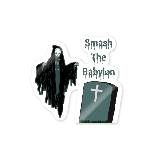 The Grim Reaper Sticker