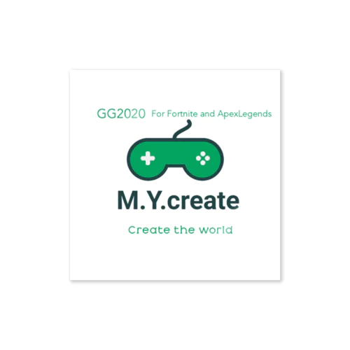 M.Y.create ステッカー