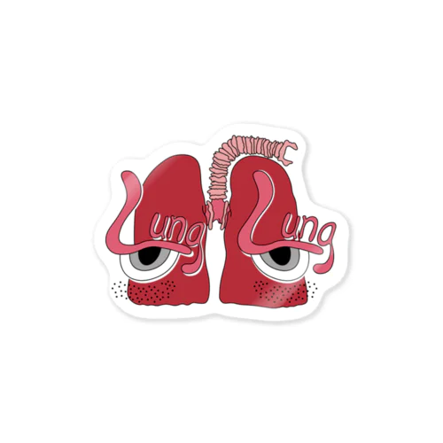 Lung Lung Sticker