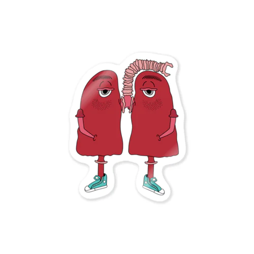 Lung Lung Sticker