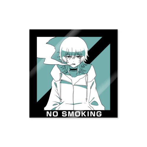 NO SMOKING ステッカー