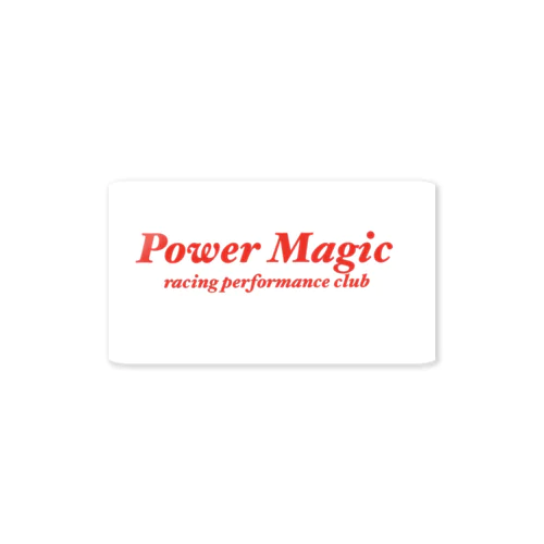 Power Magic ステッカー