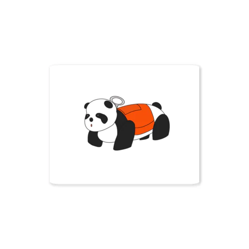 例のパンダ Sticker