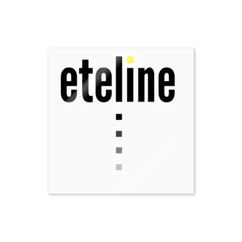 eteline sticker ステッカー