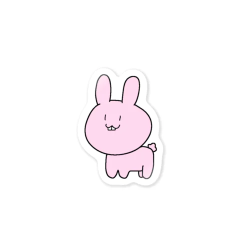 まえばのうさぎ Sticker