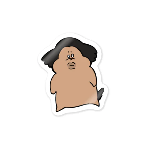 チャック_くちびる Sticker