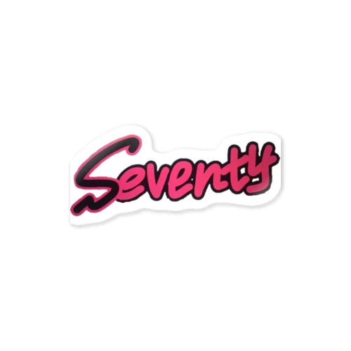 Seventy ステッカー