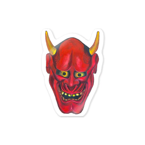 Hannya  Sticker