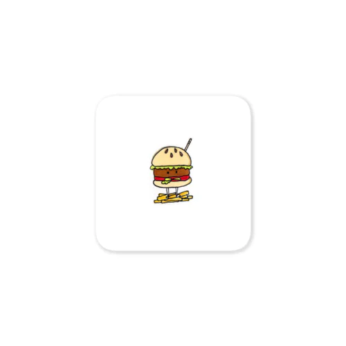 ハンバーガーなはちのじ Sticker