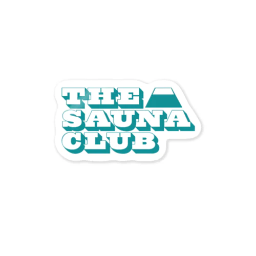 THE SAUNA CLUB  Sticker