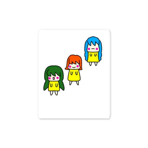 さんしまい Sticker