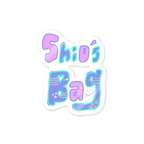 80'sオリジナルロゴ シオズバッグ Sticker