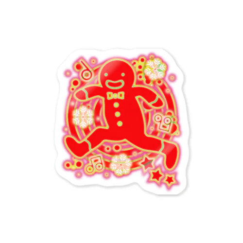 The_Gingerbread_Man Sticker