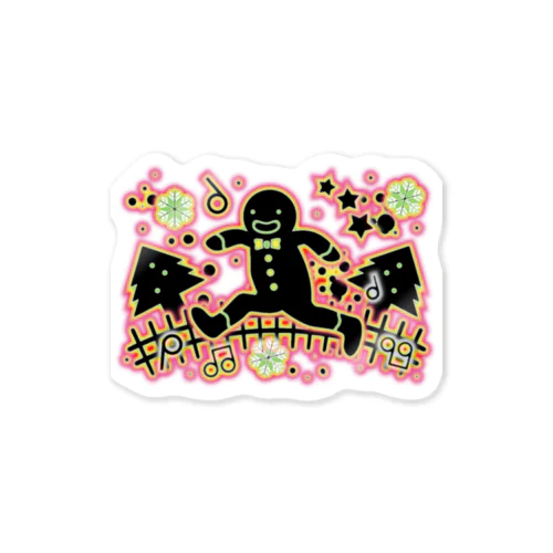 The_Gingerbread_Man Sticker