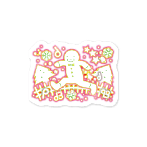 The_Gingerbread_Man Sticker