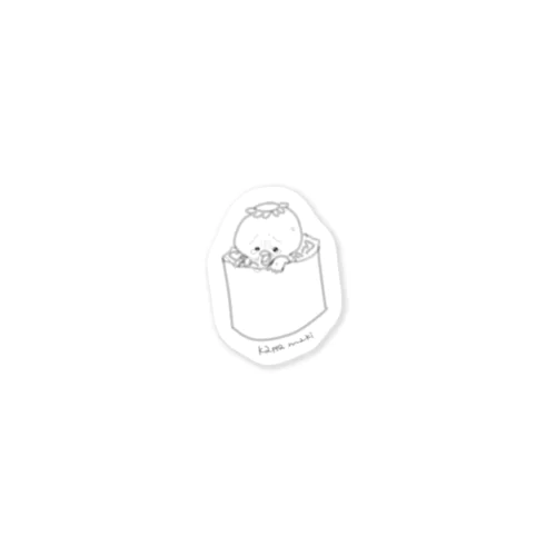 ひとりぼっちのかっぱ巻き Sticker