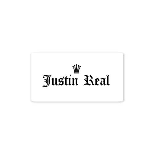 Justin Real Sticker Sticker