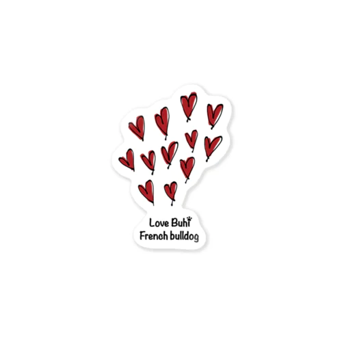 LOVE BUHI Sticker