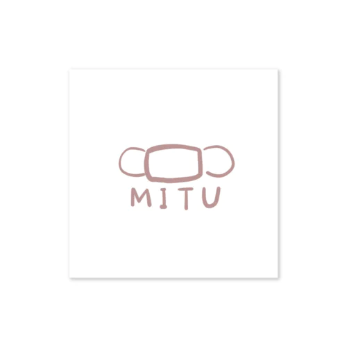 mitu3 ステッカー