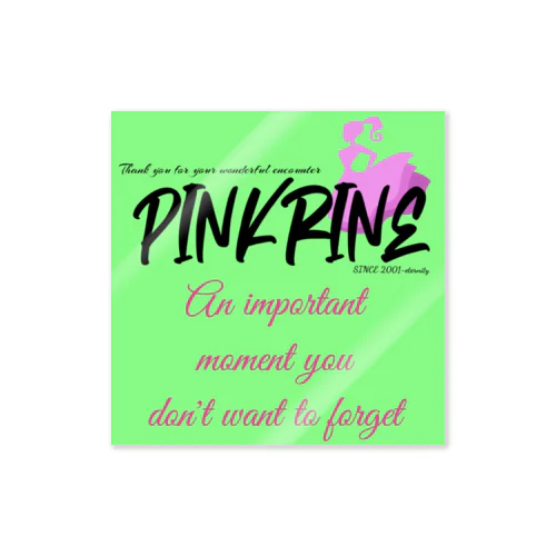 【Pink Rine】オリジナル❣️ Sticker