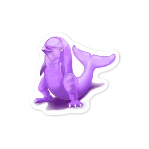 海豚怪獣 ドルトン Sticker