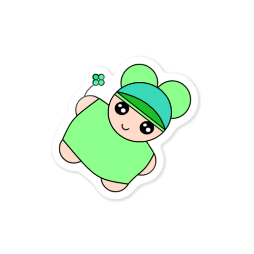 木の妖精もっくん Sticker