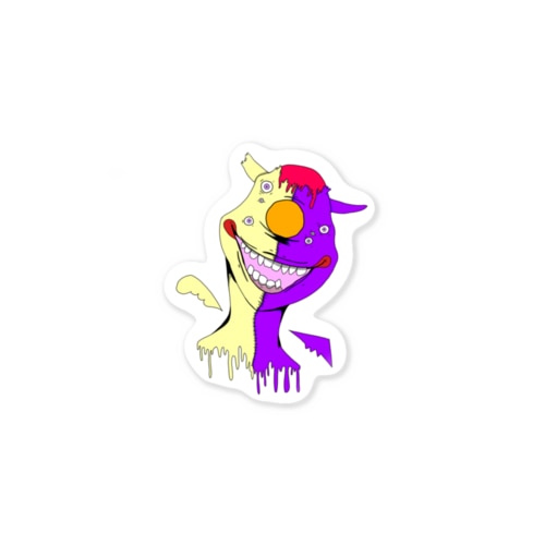 天使と悪魔 Sticker