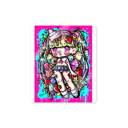 sweets×girl Sticker