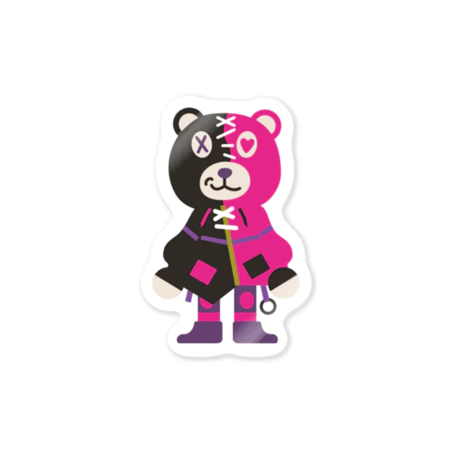 popbearset Sticker