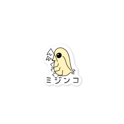 ミジンコ君（ステッカーver.） Sticker